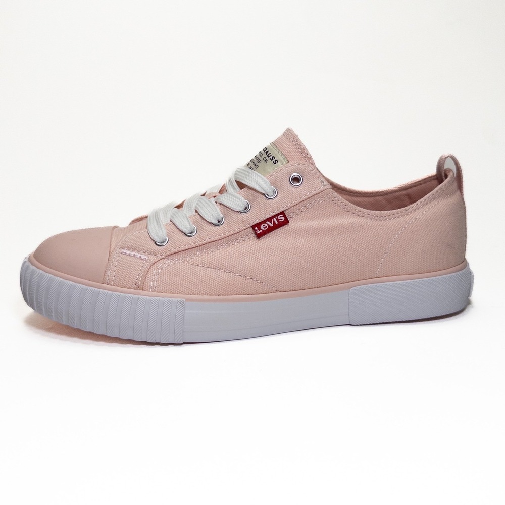 Levis Strauss Anika Casual Canvas Sneakers Rose Pink Women US‎ 7 EUR 38